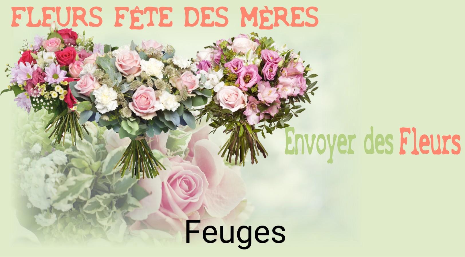 Bouquet de Fête des Mères livré à Feuges